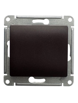 Выключатель одноклавишный Schneider Electric Glossa GSL000815 Chocolate