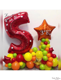 Композиция в класс с цифрой