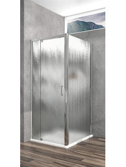 Душевой уголок Intra VSR-1I809090CH, 800/900*900, хром, стекло шиншилла