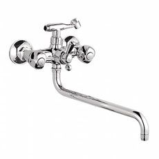 См. ванна LEDEME L 2626-2 круглый излив 300мм керамика