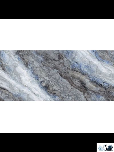 Керамогранит FMAX The Wizard Of Oz 6mm glossy 120x280 см серо - голубой