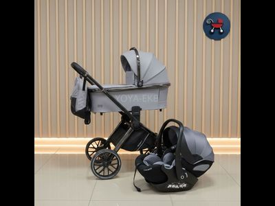 Детская коляска 3 в 1 Luxmom 777 Серый