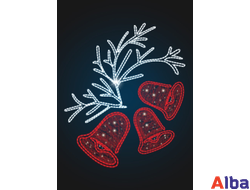 Световое панно Колокольчики