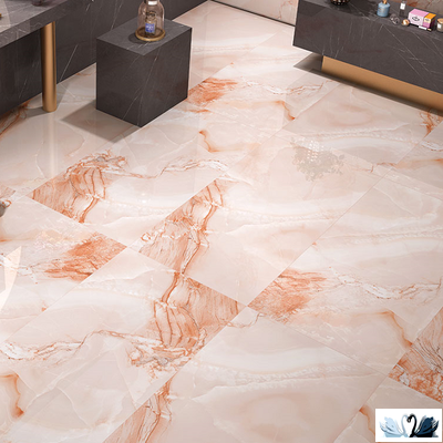 Керамогранит Creto Opera Onyx Rosso 80 х 160 см розовый