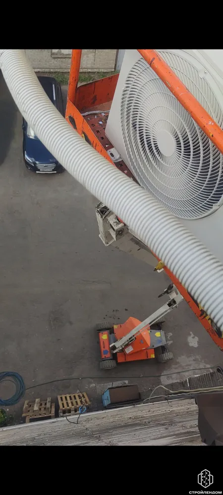 высотные работы по кондиционированию 