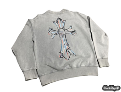 Свитшот Chrome Hearts Grey (M, L, XL, 2XL, 3XL)