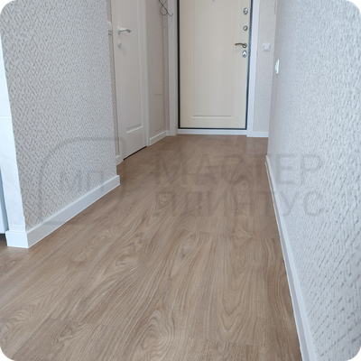 Плинтус ХДФ Dollken Cubu Flex Life 60мм Х 2,5 м Белый RAL 9003