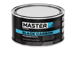 Шпатлёвка  армированная углеволокном (500мл) 0,9кг MASTER Black Carbon