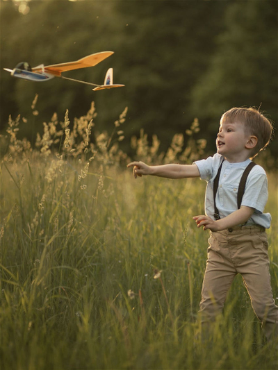 Свободнолетающая схематическая модель планера "Орлик 2.0"