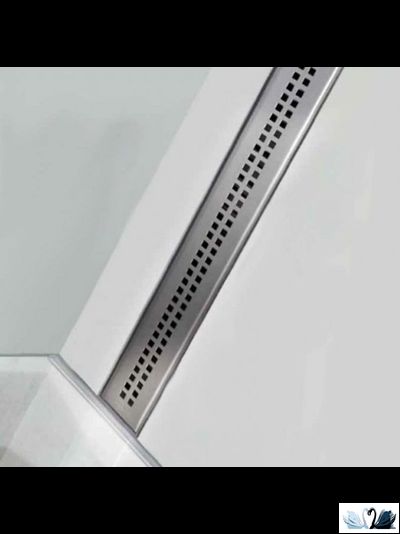 Лоток для душа Alcadrain APZ9-850 Simple желоб в комплекте с решеткой