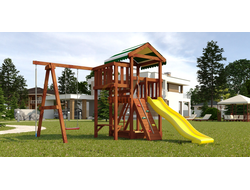 Детская площадка Савушка Мастер 1 (Махагон) купить в Воронеже
