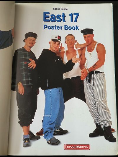 East 17 Book Tony Mortimer, Terry Coldwell, Brian Harvey, John Hendy Cover Archive