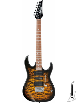 IBANEZ GRX70QA-SB электрогитара