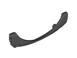 Technic, Panel Car Mudguard Arched #41 13 x 2 x 5 Rounded Top, Black (69911 / 6349665)