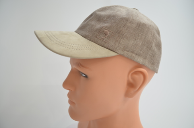 Мужская льняная бейсболка из Италии