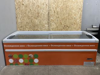 Ларь-бонета морозильная artica 250 нт/ст 2500мм