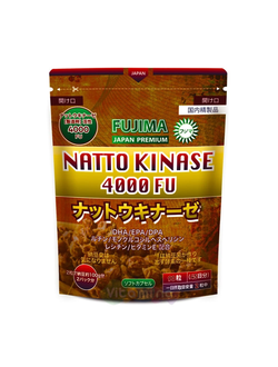 Комплекс для поддержки сосудов FUJIMA Nattokinase 4000 FU (90 капсул)