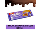 Шоколад Milka Cream&Biscuit со сливками и печеньем