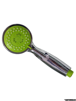 Лейка душевая 047 GS гидромассажная 3 режима 215х85мм в 2 цветах Beige Lime