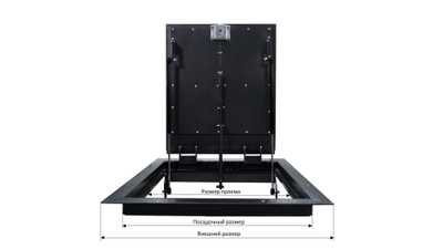 Люк в подвал и погреб утеплённый «Стелс»