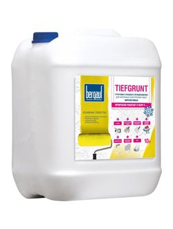 Грунтовка глубокого проникновения Bergauf TIEFGRUNT зима