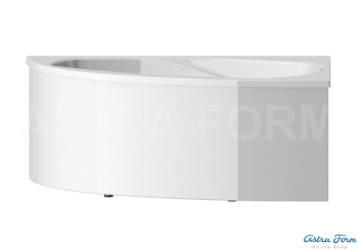 Astra-Form ванна Тиора правосторонняя 155/105 см белая