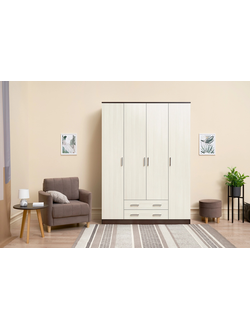 Шкаф Квадро без зеркала венге/лоредо (ЭРА)