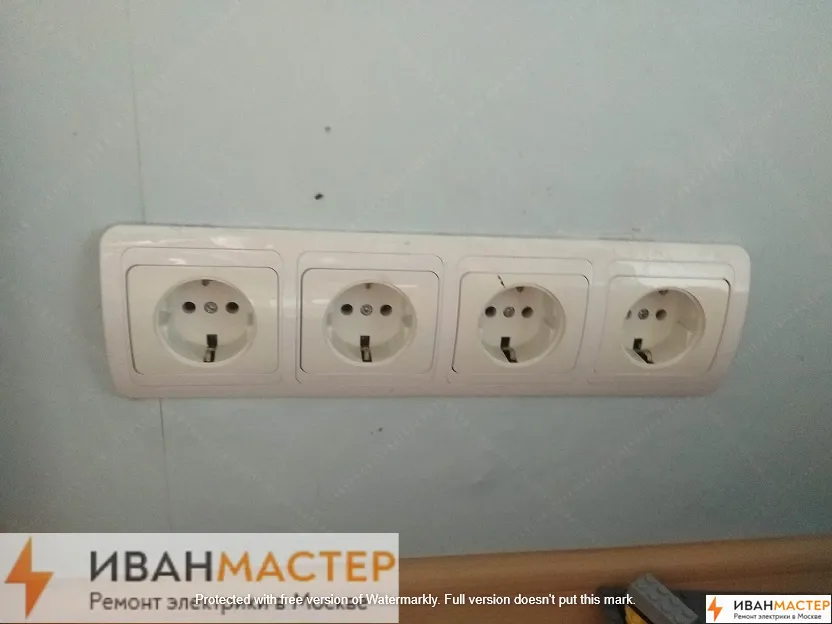 Установка под ключ электрики в квартире