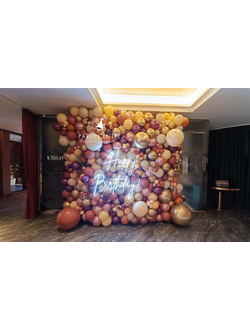 Панно из шаров