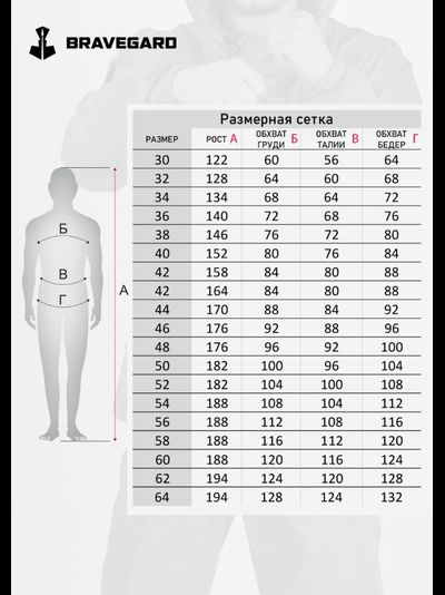 Ветрозащитный костюм дзюдо BRAVEGARD красный