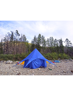 Шатер Вольный Ветер Звезда малая с пологом