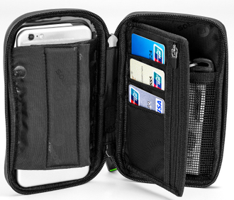 Держатель смартфона RockBros B17, 6", водонепр., черн.