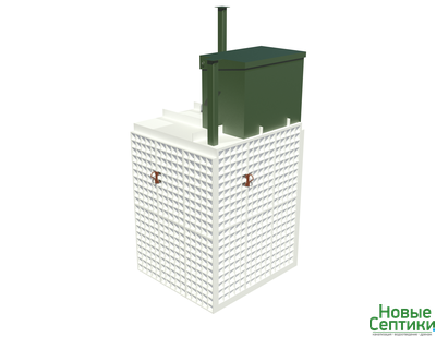 Погреб пластиковый ПП 1 Long с грузоподъемным механизмом