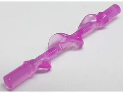 Power Burst, Bolt Spiral with Bar Ends, Trans-Dark Pink (35032d / 6350404)