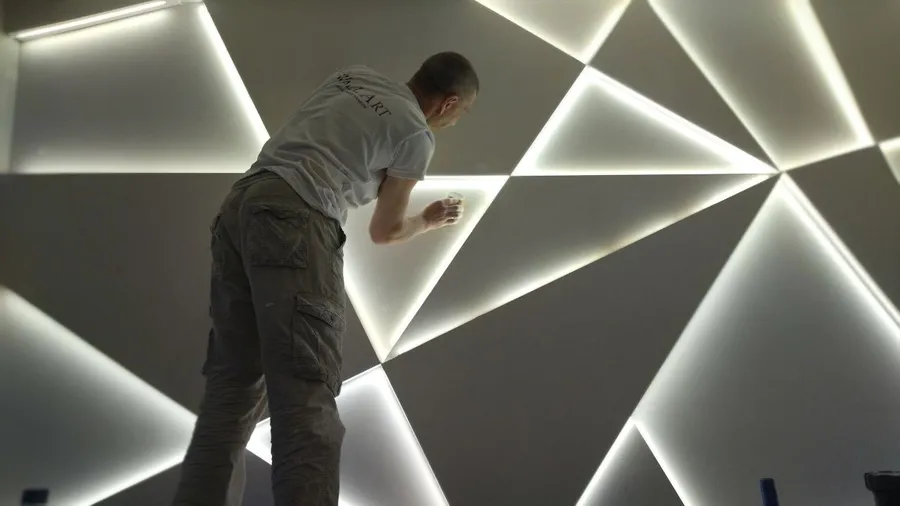 Композиция собрана, идет подготовка к покраске.