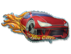 Машина красная, черная HotCars