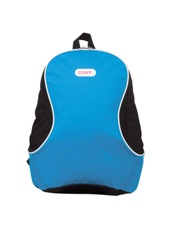 Рюкзак STAFF "College FLASH", универсальный, синий, 40х30х16 см, 226373