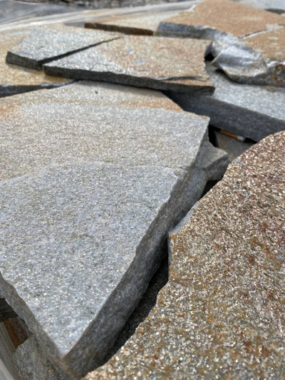 Сланец Серебряный дождь, толщина 20-30 мм