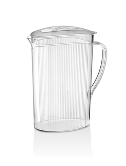 Кувшин 2,2 л. h=240 мм. с крышкой Питчер, поликарбонат прозрачный
