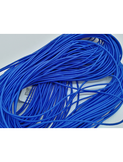 Резинка шляпная, 2,0 мм цвет синий