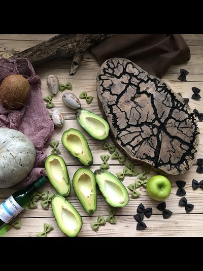 спил дуба с прожигом