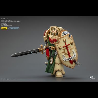 Рыцарь Крыла Смерти Темных Ангелов (Warhammer 40k) - КОЛЛЕКЦИОННАЯ ФИГУРКА 1/18 Dark Angels: Deathwing Knight 3 (JT02502) - JOYTOY