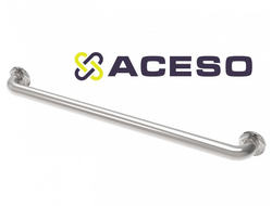 Поручень прямой опорный настенный 800 мм, скоба пристенный