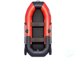 Лодка ПВХ Мастер Лодок Таймень NX270 "Комби" Kрасный / Чёрный
