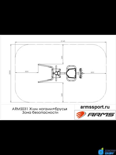 Жим ногами + брусья