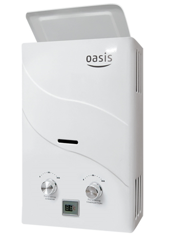 Бездымоходная газовая колонка Oasis B-12W