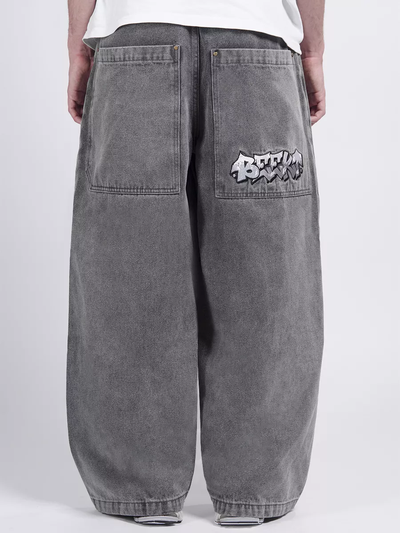 Джинсы Beekt Y2K Grey