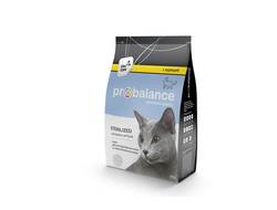 Сухой корм для кошек Probalance (Пробаланс) Sterilized с курицей, 400 г