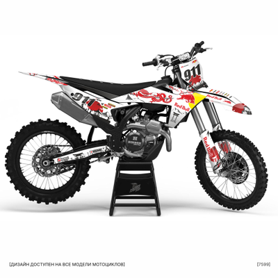 Наклейки на мотоцикл KTM 250 - 450 EXC 2024 SX SXF 2023-2024/GR8 2024 #7599