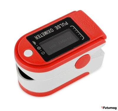 Пульсоксиметр Fingertip Красный